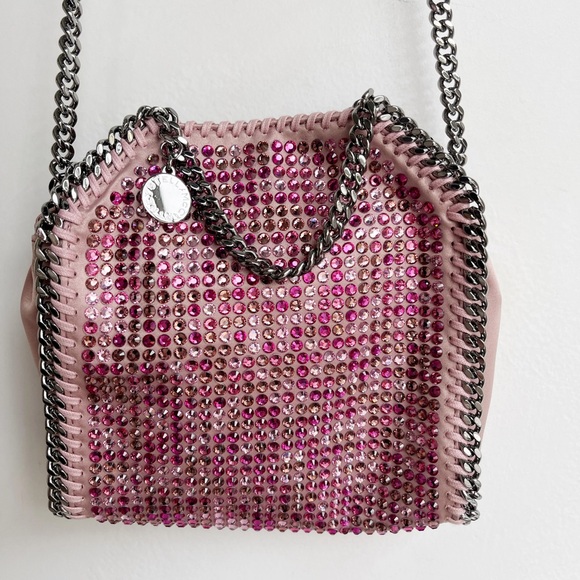Stella McCartney Pink and Silver Shoulder Bag - Picture 11 of 11